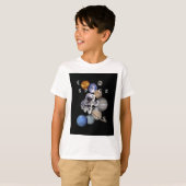 T-shirt astronef mission solar system planar (Devant entier)