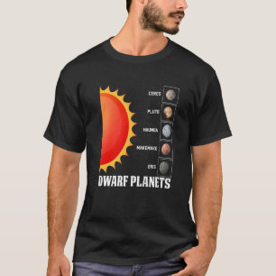 T-shirt Astronome Astronome des Planètes naines de l'explo