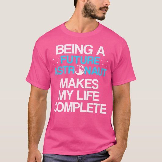 T-shirt Astronome astronome futur (Devant)