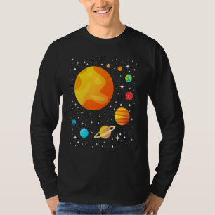 T-shirt Astronome de notre système solaire Astronome de Ga