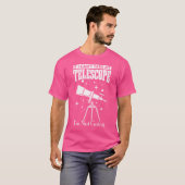 T-shirt Astronome femmes astronome télescope spatial (Devant entier)