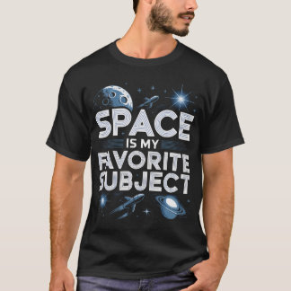 T-shirt Astronome Galaxie Espace Univers Planète