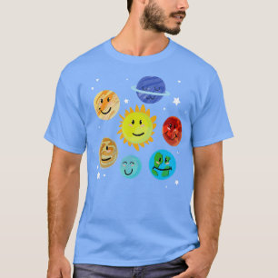 T-shirt Astronome Scientifique Univers Système Solaire Cut
