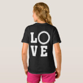 T-shirt Astronomère, Love Total Eclipse (Dos entier)