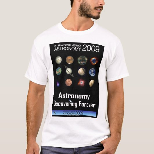 T-shirt Astronomie 2009 (Devant)
