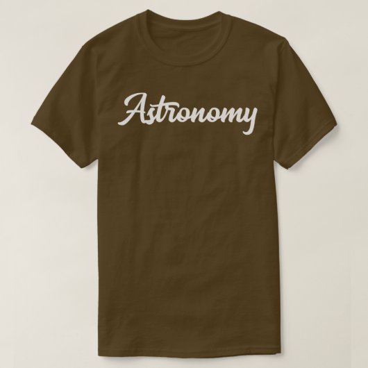 T-shirt Astronomie 3 (Design devant)