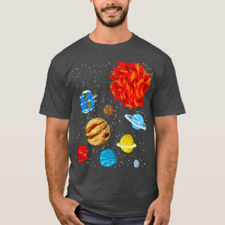 T-shirt Astronomie des univers de la science spatiale