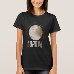 T-shirt Astronomie du système solaire Europa Moon Jupiter