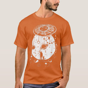 T-shirt Astronomie du système solaire vintage Père et