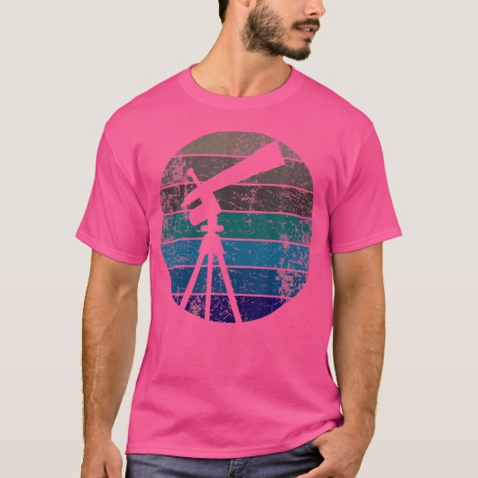 T-shirt Astronomie du télescope (Devant)