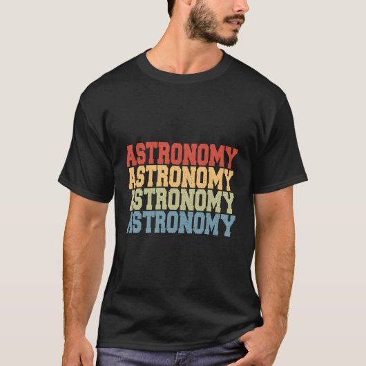T-shirt Astronomie du télescope (Devant)
