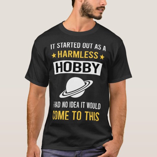T-shirt Astronomie Hobby sans danger (Devant)