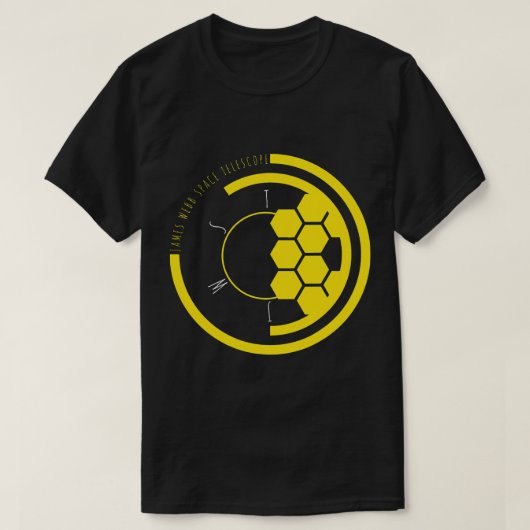 T-shirt Astronomie Lover James Webb Télescope spatial JWST (Design devant)