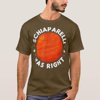 T-shirt Astronomie Mars Science Exploration de l'espace