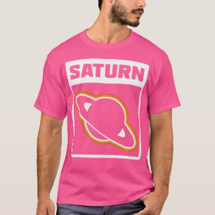T-shirt Astronomie planète Saturne