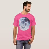 T-shirt Astronomie spatiale de l'Art Décroché de la Lune B (Devant entier)