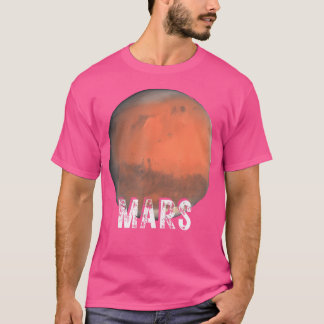 T-shirt Astronomie spatiale du système solaire Mars Planet