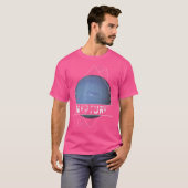 T-shirt Astronomie spatiale du système solaire Neptune Pla (Devant entier)