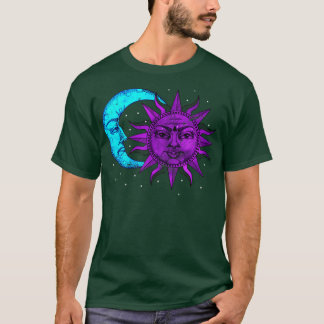 T-shirt Astronomie Sun Moon