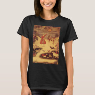 T-shirt Astronomie vintage, Art céleste d'Asie antique