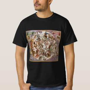 T-shirt Astronomie Vintage, Constellations du ciel austral
