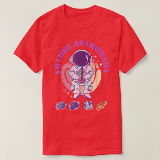 T-shirt Astronomy Outer Science Space Travel Future Astron (Design devant)