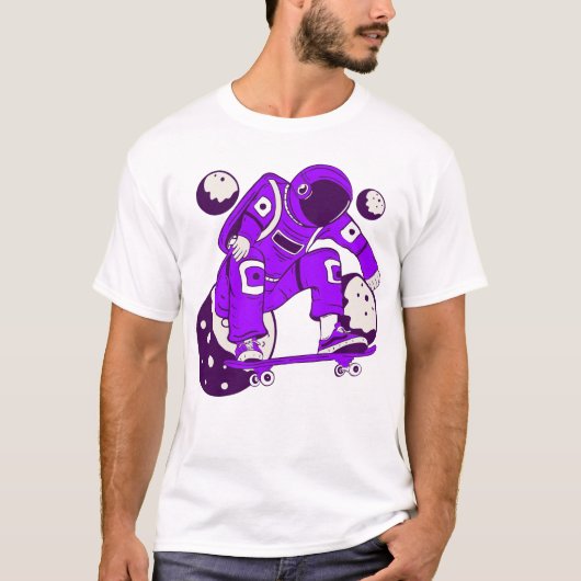 T-SHIRT ASTRONOUT SKATE (Devant)