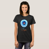 T-shirt Astrophysiciens Temps Warp Physique Wormhole Temps (Devant entier)