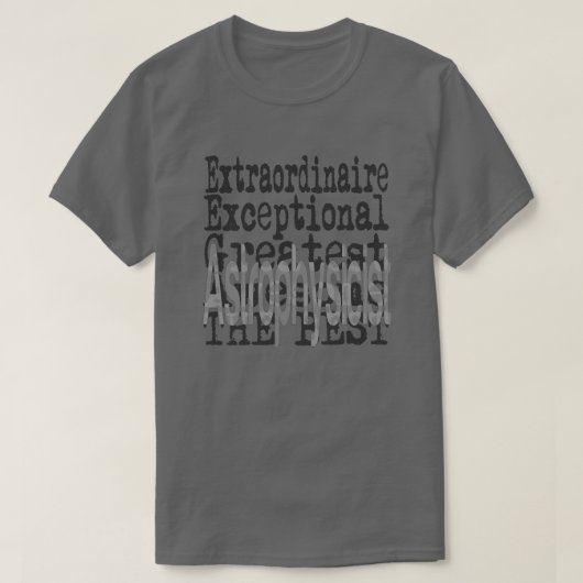 T-shirt Astrophysicist (Design devant)