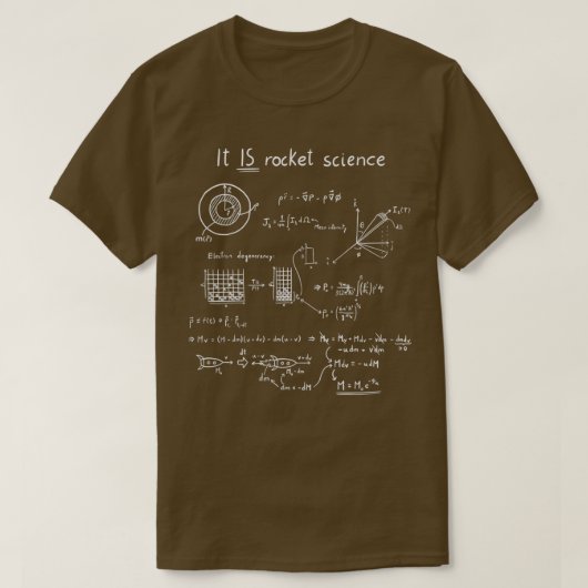 T-shirt Astrophysique (Design devant)