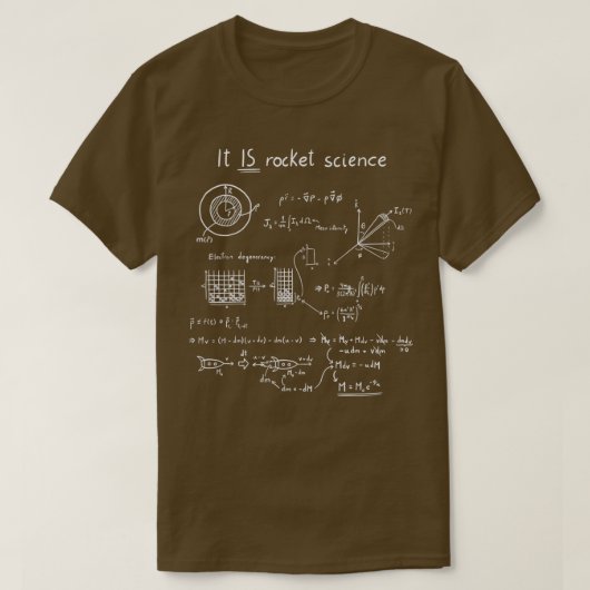 T-shirt Astrophysique (Design devant)