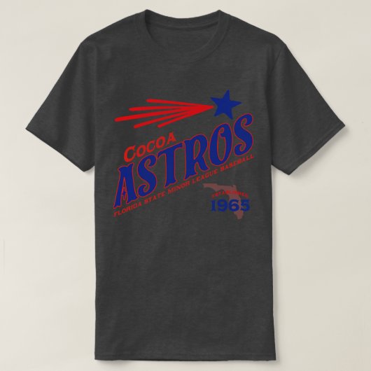T-shirt Astros de cacao (Design devant)