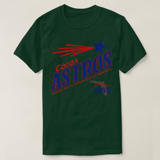 T-shirt Astros de cacao (Design devant)