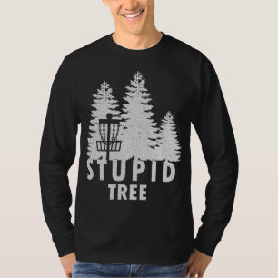 T-shirt Astuce Arbre Drôle Disque Golf