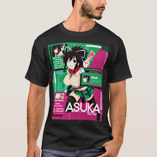 T-shirt Asuka esthétique - Senran Kagura (Devant)