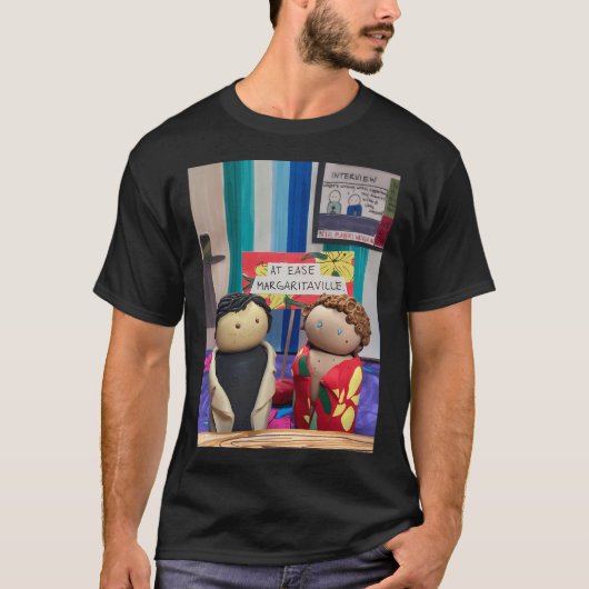 T-shirt At Ease Margaritaville (Devant)