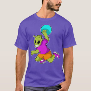 T-shirt at Handball player avec Handball