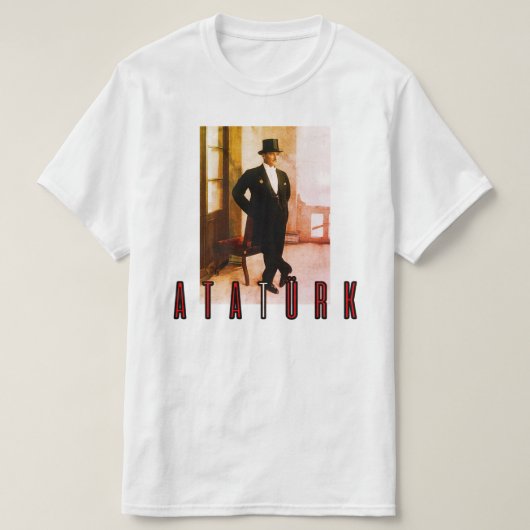T-shirt Atatürk (Design devant)