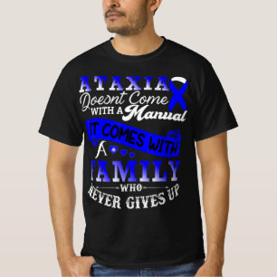 T-shirt Ataxia Awareness Family Warrior Support T-Shirt129