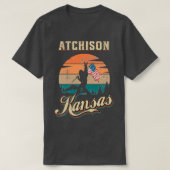 T-shirt Atchison Kansas (Design devant)