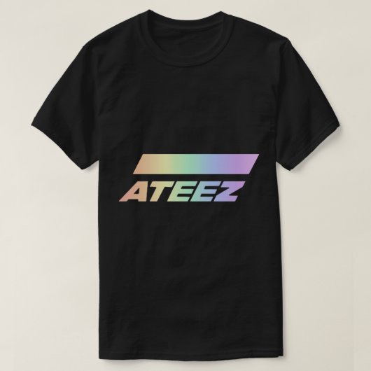 T-shirt ATEEZ - Kpop Gay LGBT coréen Sticker (Design devant)