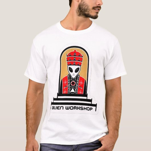 T-shirt Atelier Alien Pope (Devant)