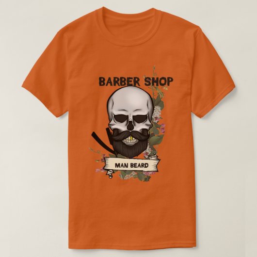 T-shirt atelier de coiffure (Design devant)