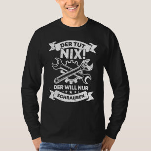 T-shirt Atelier de mécanique automobile chez les hommes