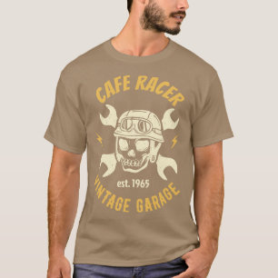 T-shirt Atelier de moto Cafe Racer Mécanicien