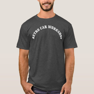 T-shirt Atelier de voiture rétro drôle vintage