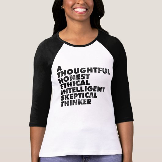 T-shirt Athée ! (Devant)