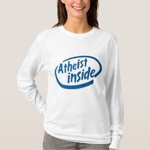 T-shirt Athée à l'intérieur