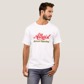 T-shirt Athée - cool et régénération ! (Devant entier)