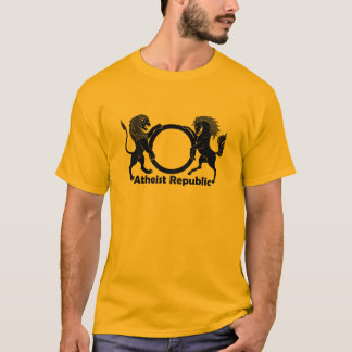 T-shirt athée de République